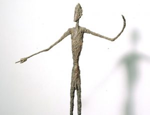Man Pointing 1947 by Alberto Giacometti 1901-1966