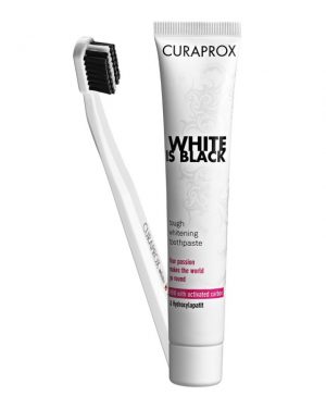 Curaprox White is Black Toothpaste