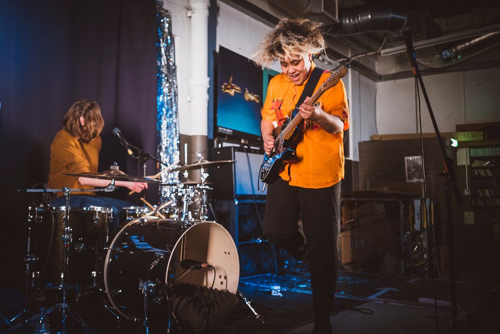 Sacred Paws at Rough Trade East performing live