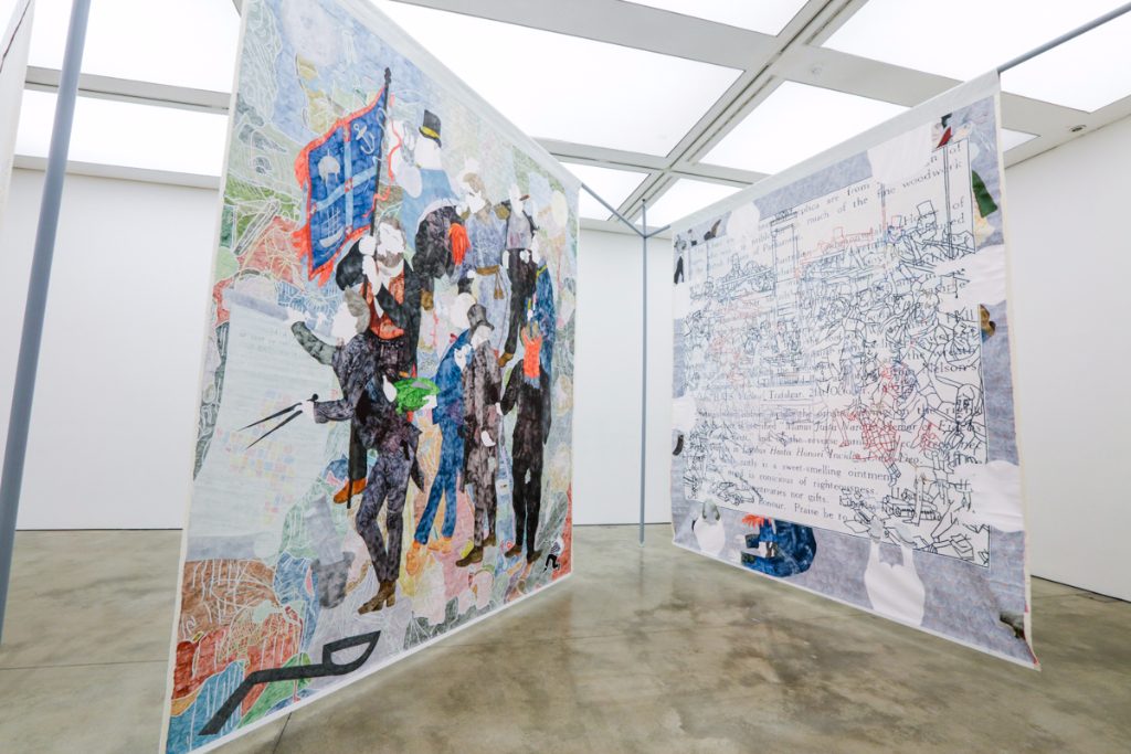 Sonia Boyce and Helen Johnson at the Institute of Contemporary Art