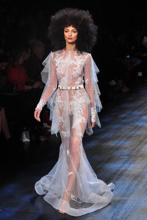 Michael Costello autumn/winter 2017 collection catwalk show