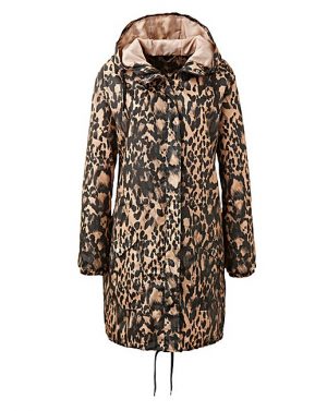 Animal Print Parka, £30, Pac-a-Parka