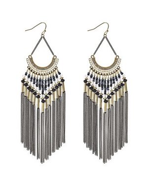 Bead and Tassel Earrings, £15
