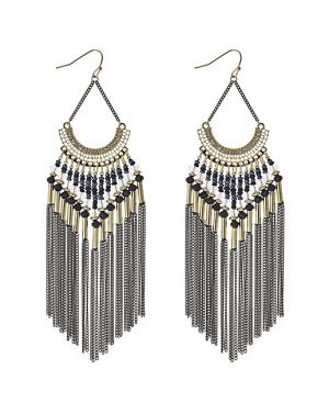 Bead and Tassel Earrings, £15