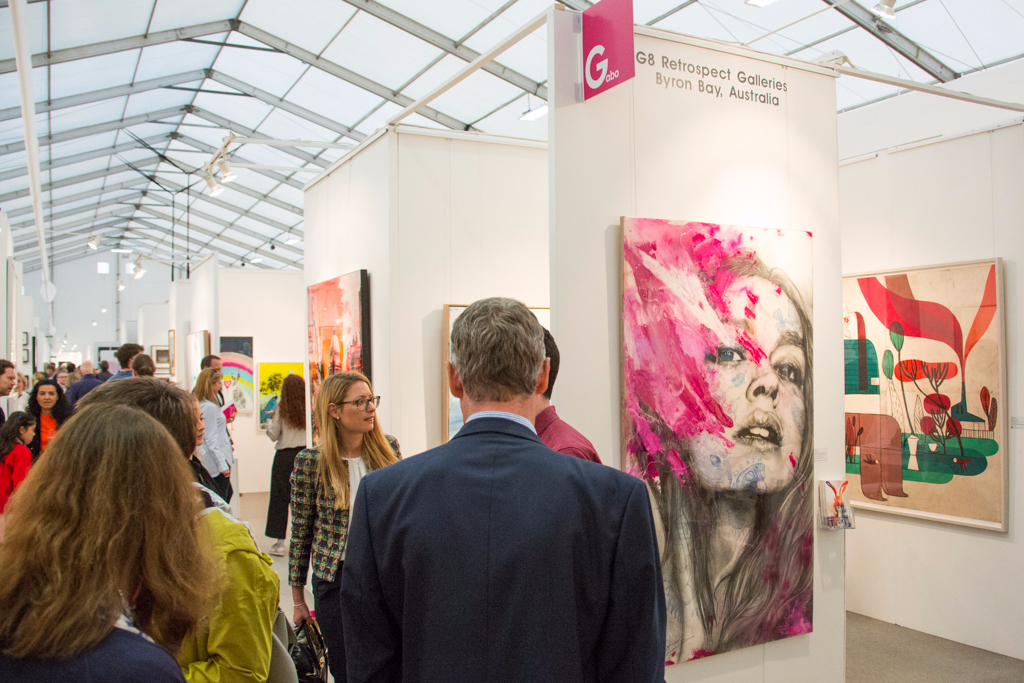 Affordable Art Fair 2017 in Hampstead Exhibition review The