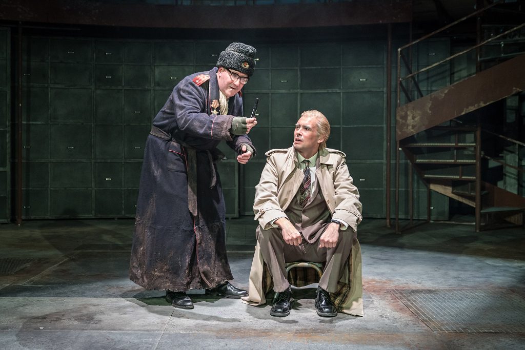 Describe the Night at Hampstead Theatre