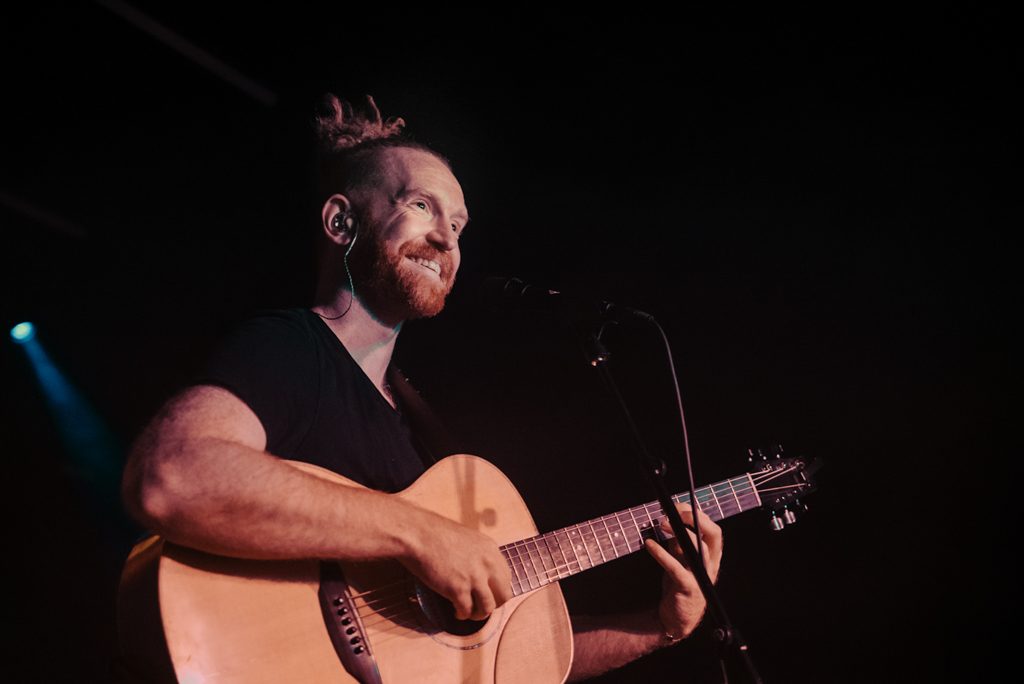 Newton Faulkner at Borderline performing live