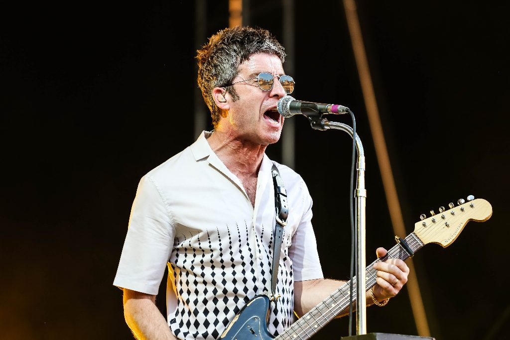 Noel Gallagher’s High Flying Birds at Greenwich Music Time performing live