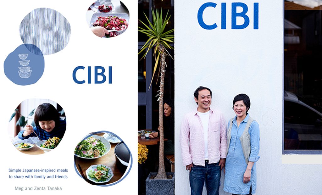 Meg and Zenta Tanaka launch Cibi cookbook at Tokyobike London