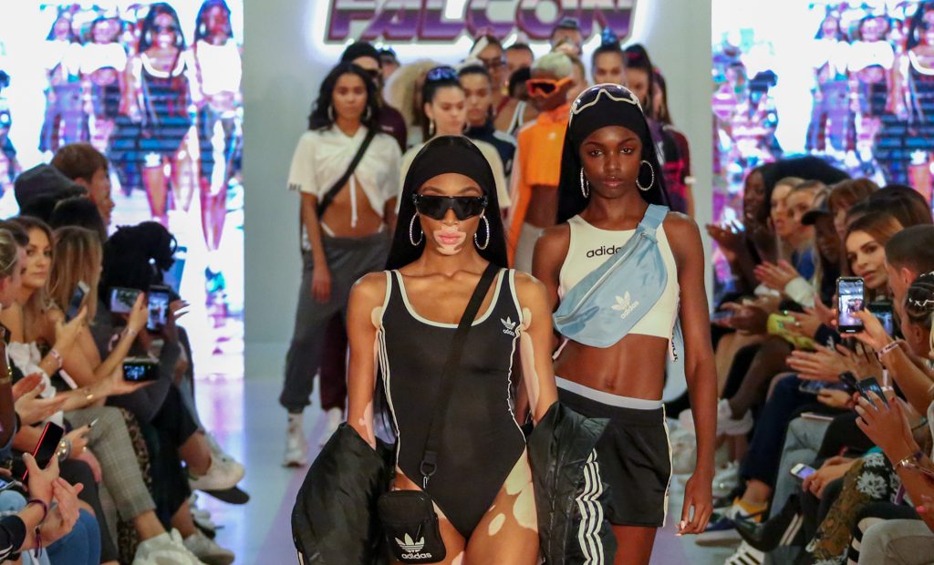 Hailey Baldwin x Adidas spring/summer 2019 collection catwalk show