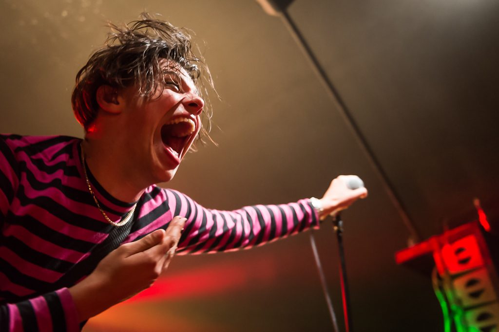 Yungblud at the Garage performing live