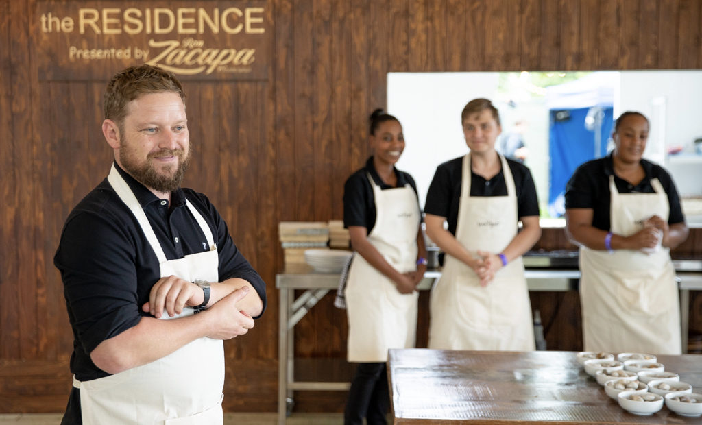 Wolfgat at Taste of London: Chef Kobus van der Merwe on foraging and adapting to British produce