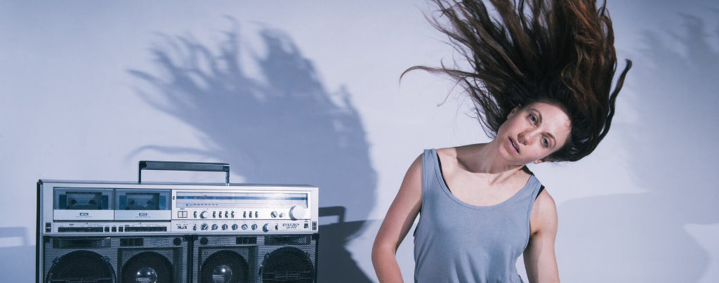 Piece for Person and Ghetto Blaster