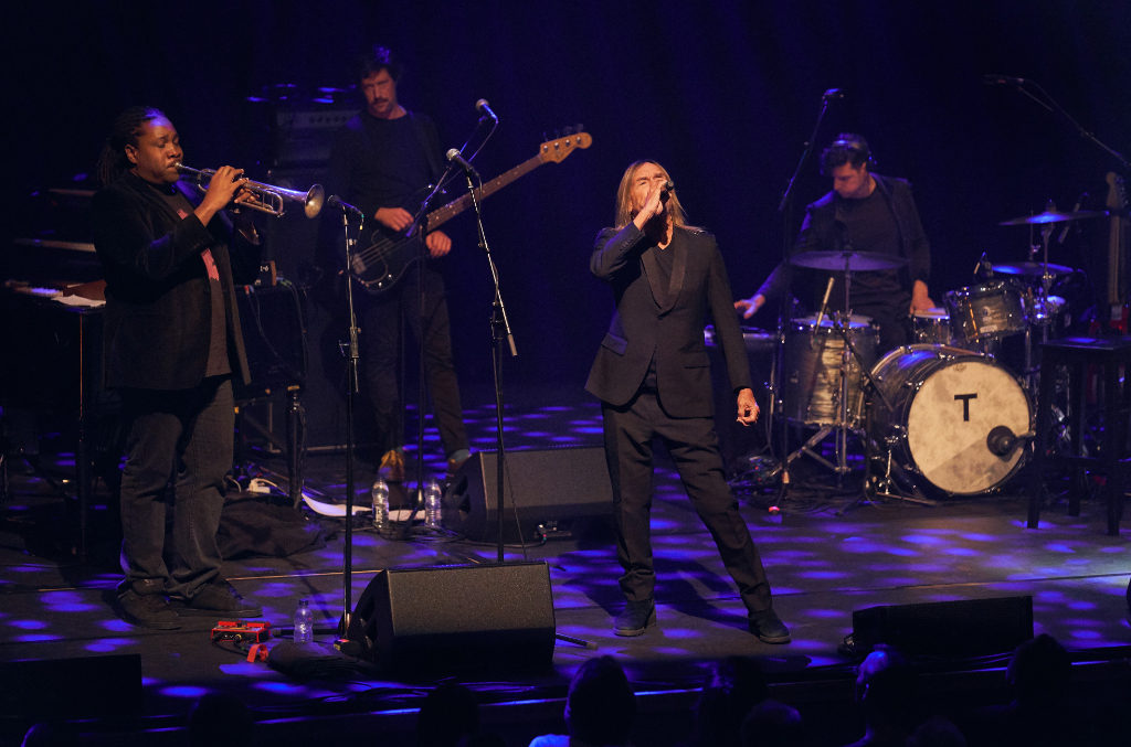 Iggy Pop reaffirms his legendary status with an entrancing set at the Barbican performing live