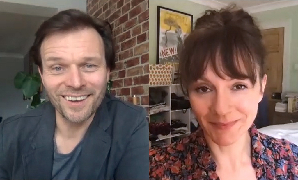 Love in the Lockdown: Writer Clare Norburn and star Alec Newman tell all