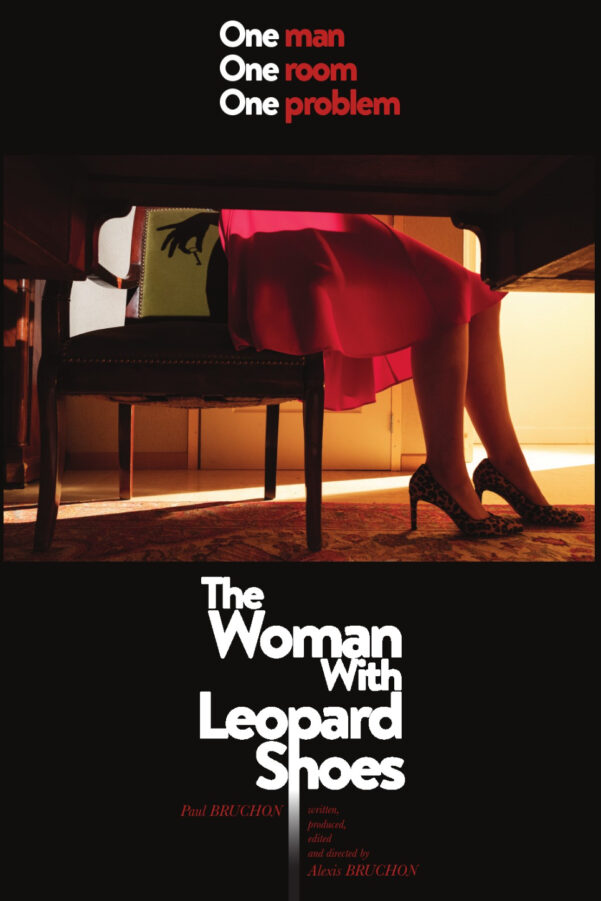 The Woman with Leopard Shoes