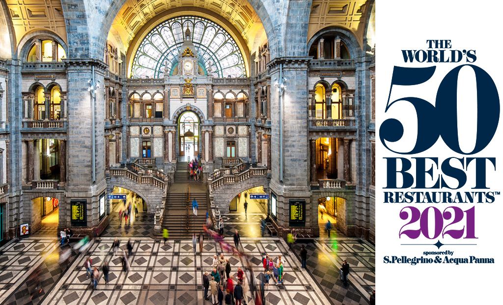 The World’s 50 Best returns with in-person awards ceremony on 5 October in Antwerp