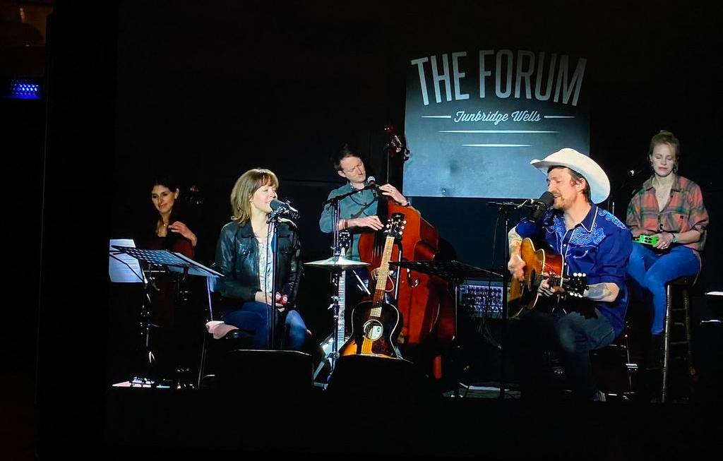 Barker-Turner Overdrive: An Evening of Duets at the Tunbridge Wells Forum online performing live