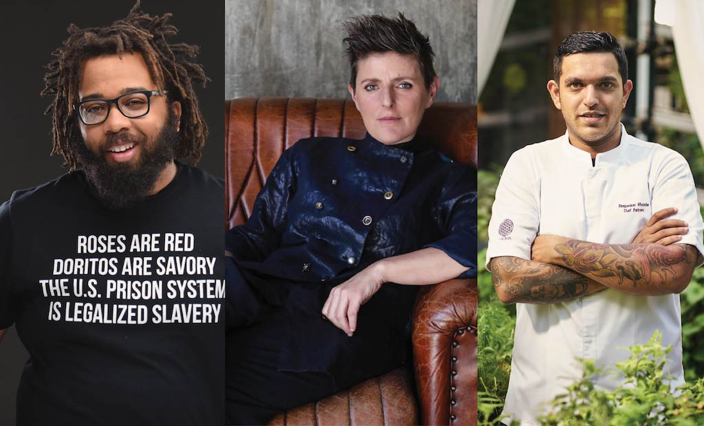 The World’s 50 Best Restaurants academy grants three chefs the Champions of Change award