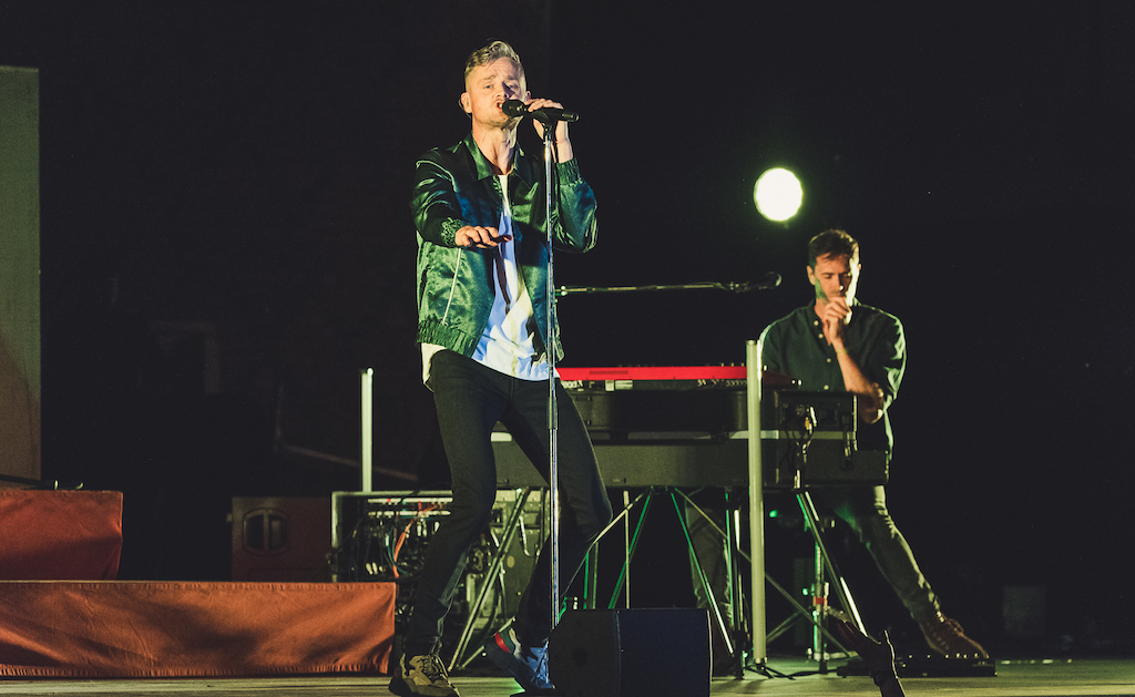 Keane at Hampton Court Palace performing live