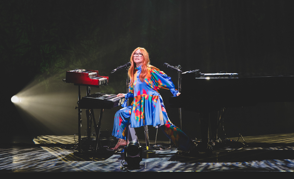 Tori Amos at the London Palladium performing live