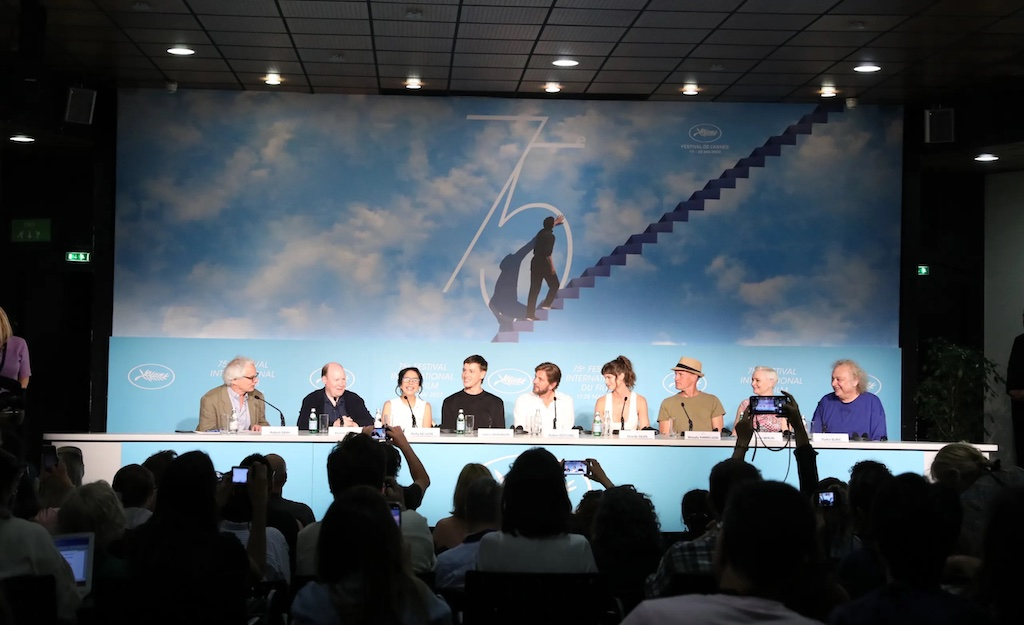 “Ruben is wonderful at picking holes in our behaviour and our egos”: Woody Harrelson, Ruben Östlundand and cast at the Triangle of Sadness press conference