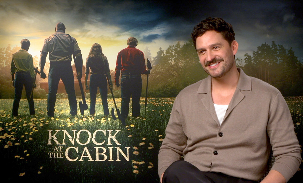 “This film centres on a gay couple but it isn’t about that – it normalises who they are”: Ben Aldridge on Knock at the Cabin