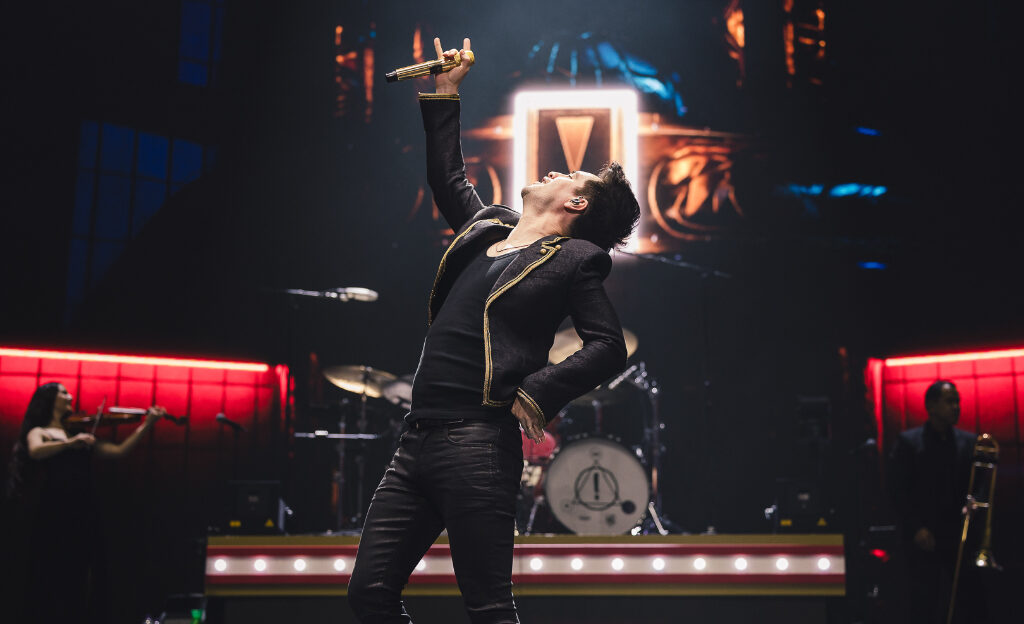 Panic! at the Disco at the O2 Arena performing live