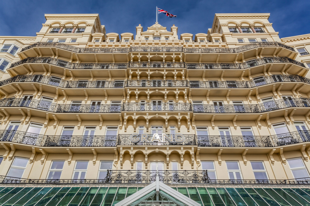 An unparalleled seaside retreat: The Grand hotel in Brighton