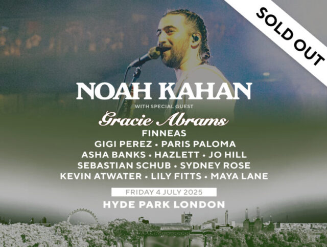 Noah Kahan at BST Hyde Park