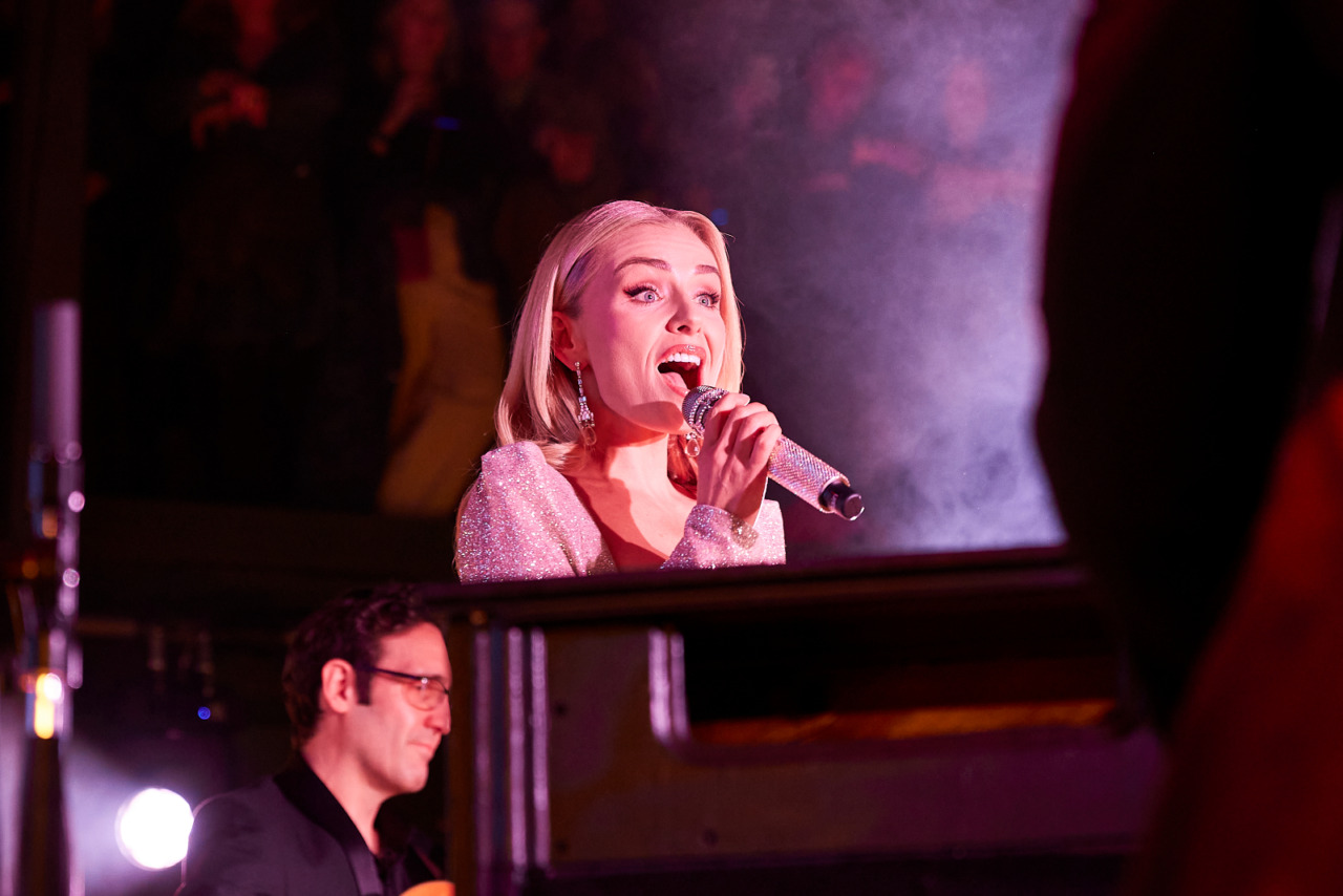 Jack Savoretti and Katherine Jenkins at Emerald Theatre performing live