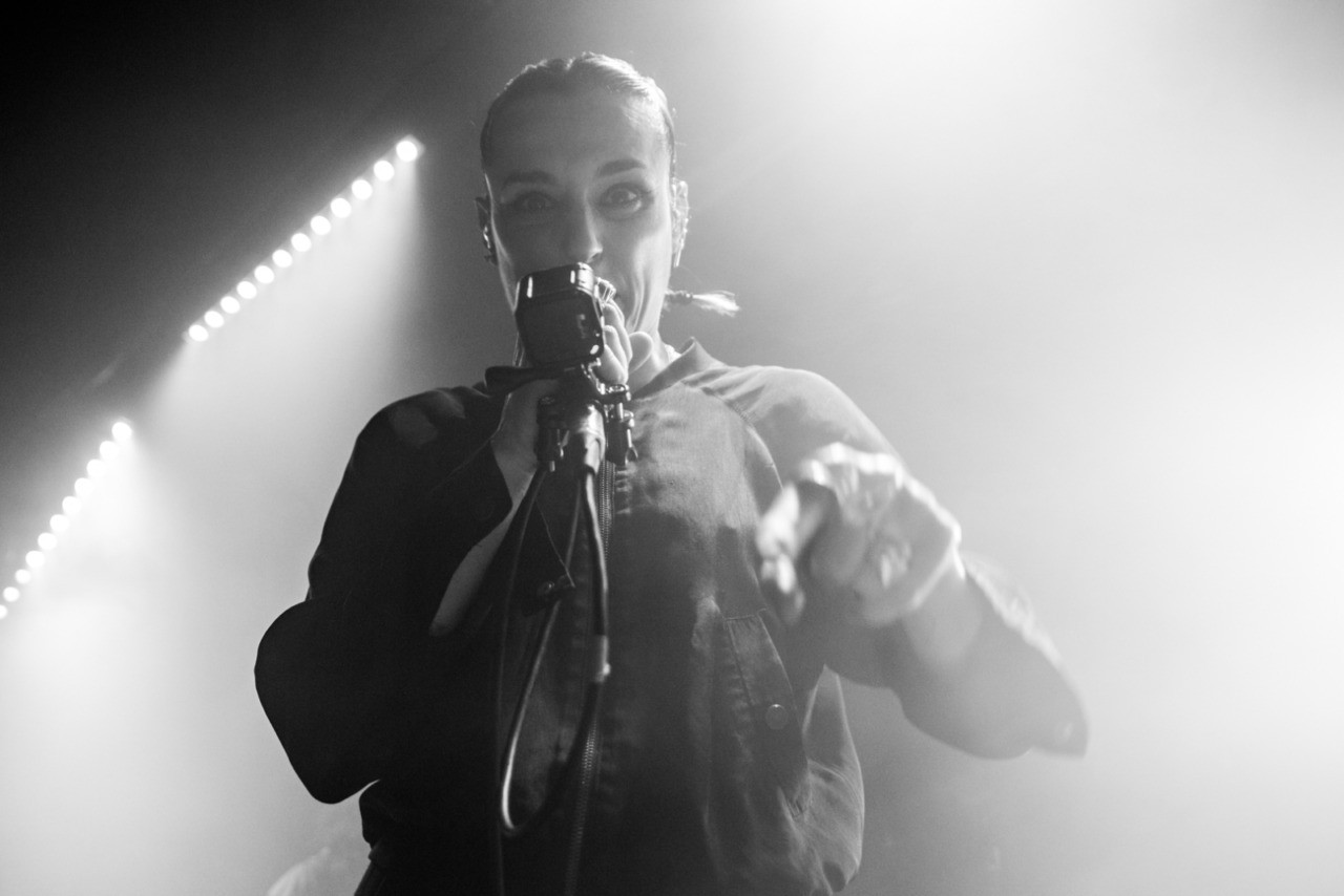 Jehnny Beth at the Dome performing live