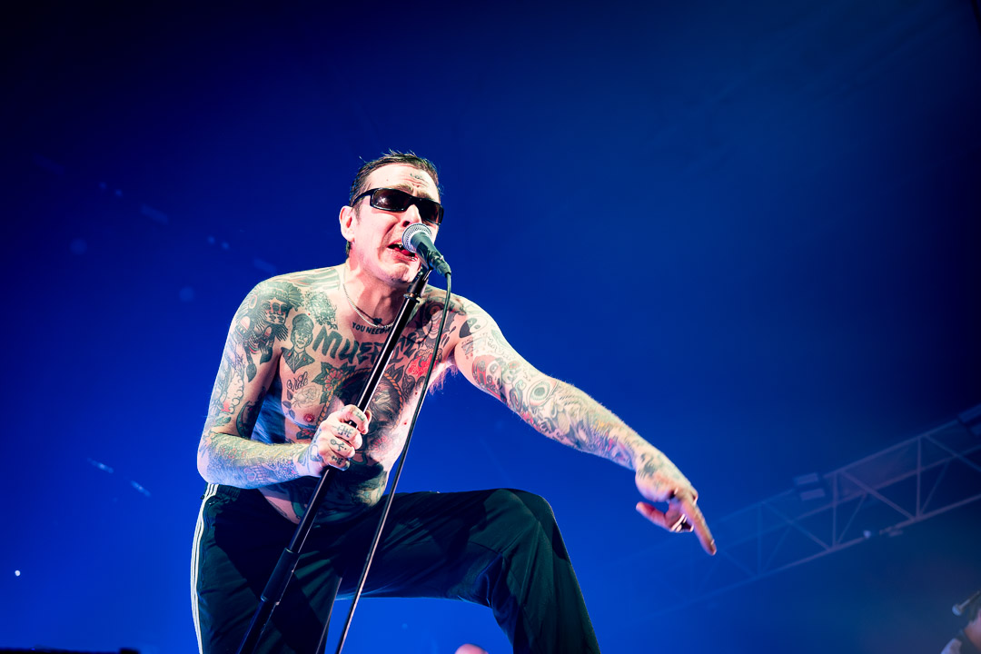 Viagra Boys at Alexandra Palace performing live