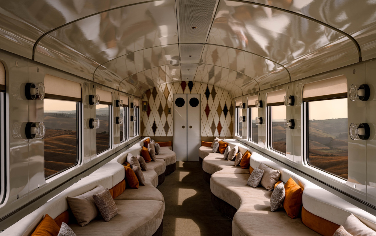 New Italian luxury train revives the Grand Tour with contemporary flair
