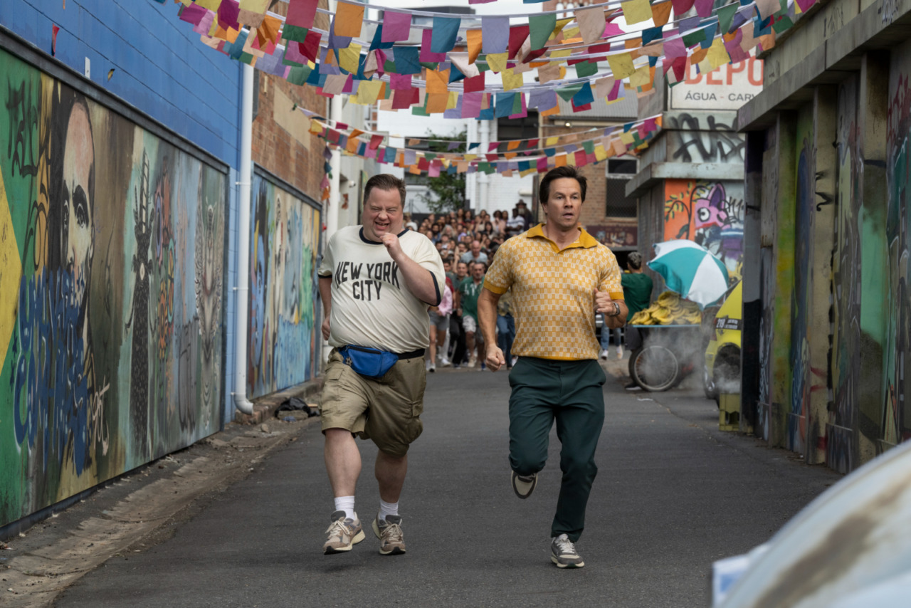 Mark Wahlberg and Paul Walter Hauser go off the rails in first trailer for Balls Up
