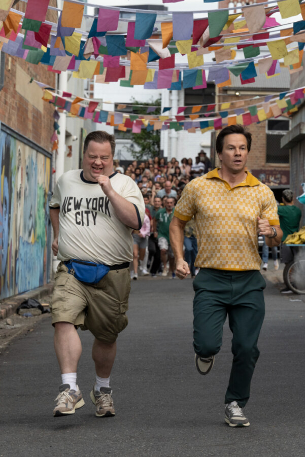 Mark Wahlberg and Paul Walter Hauser go off the rails in first trailer for Balls Up