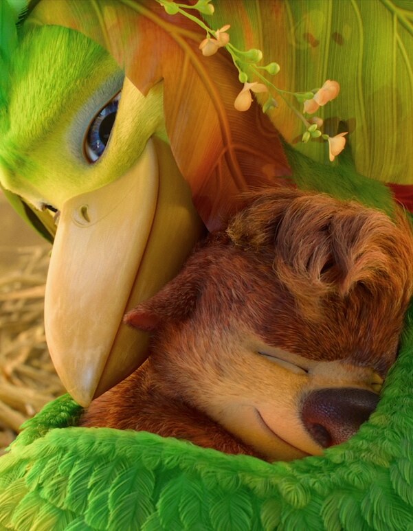 Michael B Jordan and Juno Temple trade places in Netflix’s wild new animated comedy Swapped