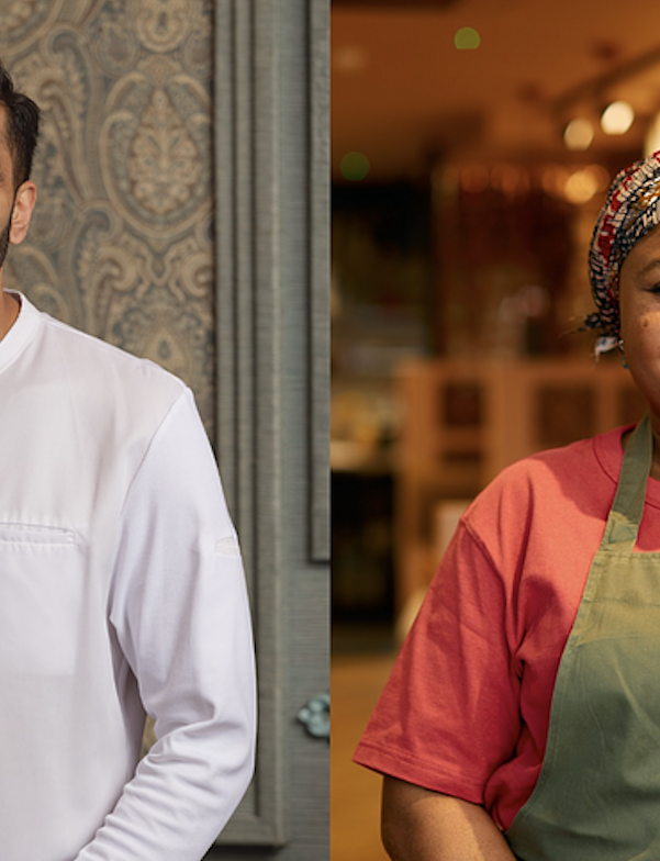 Chefs Chet Sharma and Joké Bakare unite at BiBi for collaborative dinner celebrating Indian and West African cuisines