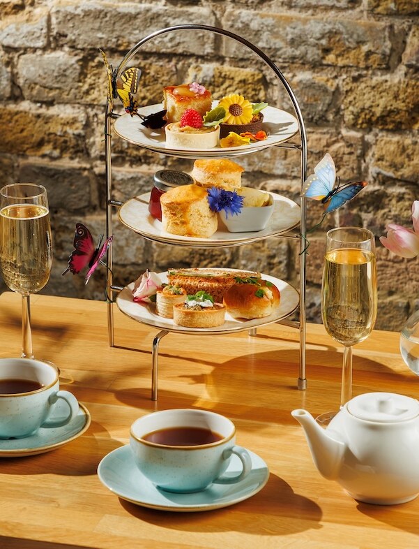 Westminster Abbey’s Cellarium Café unveils summer afternoon tea in historic medieval vaults
