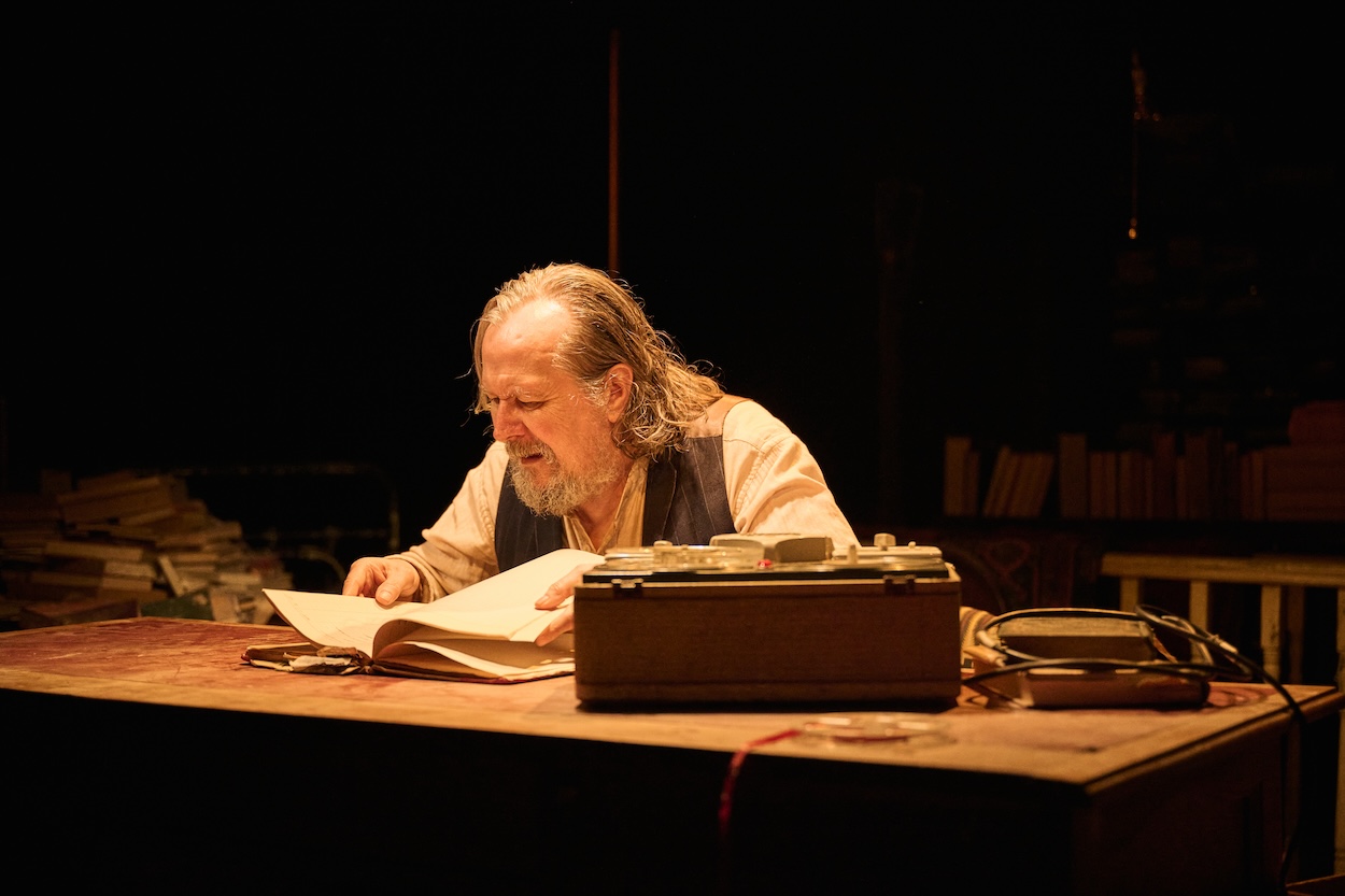 Krapp’s Last Tape / Godot’s To-Do List at the Royal Court Theatre