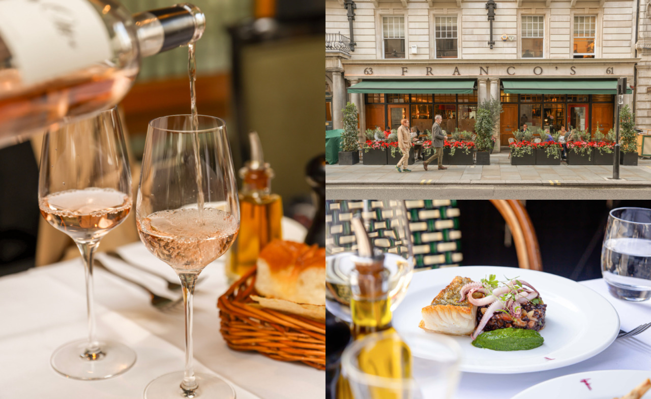 Franco’s brings back rosé terrace in St James’s for 21st summer