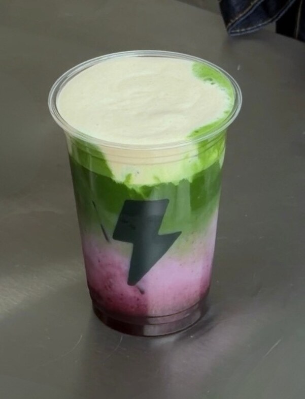 Jenki is giving away 500 blueberry pie matcha lattes across London to mark cookbook launch
