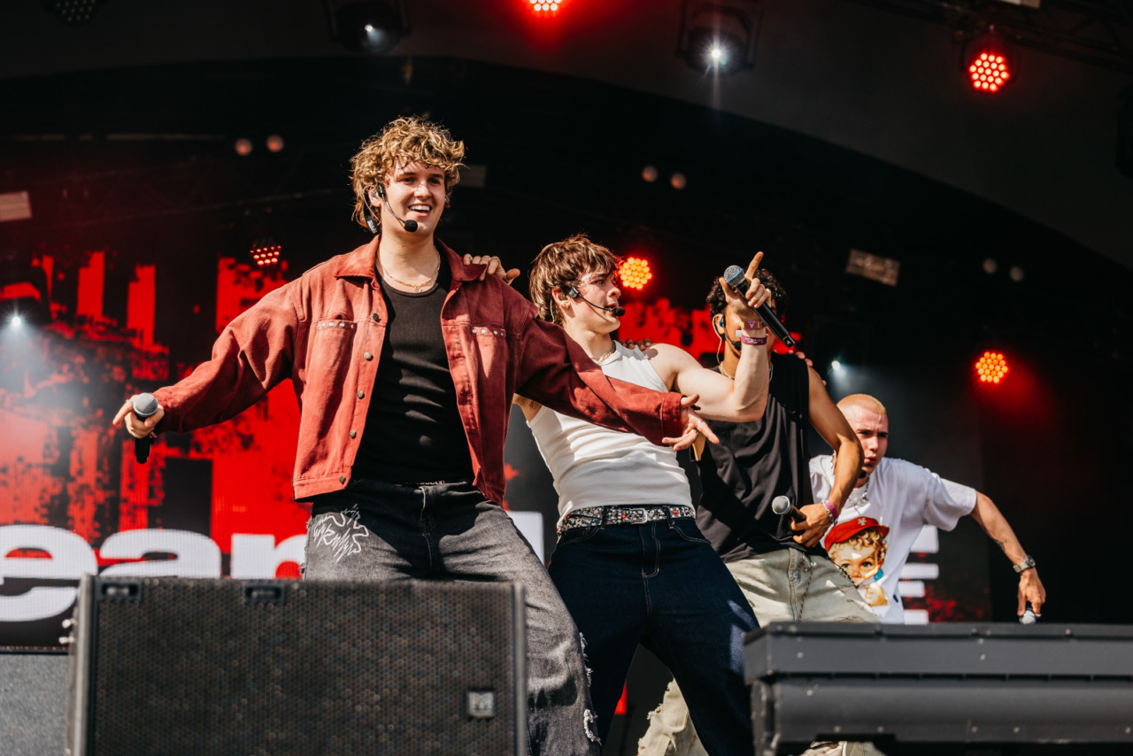 ATEEZ at BST Hyde Park performing live