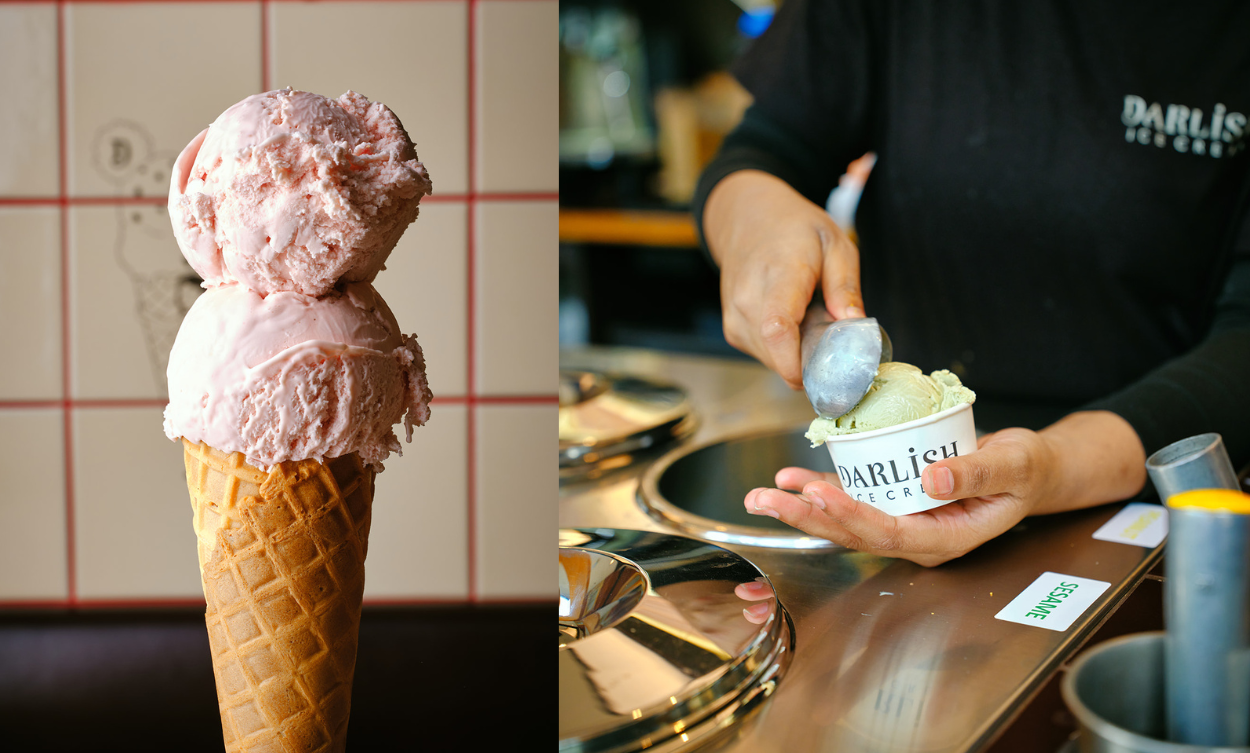 Persian-inspired ice cream brand Darlish opens two new parlours in London