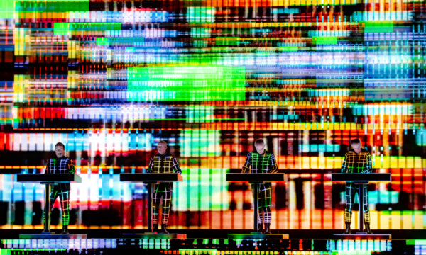 Kraftwerk at the Royal Albert Hall performing live