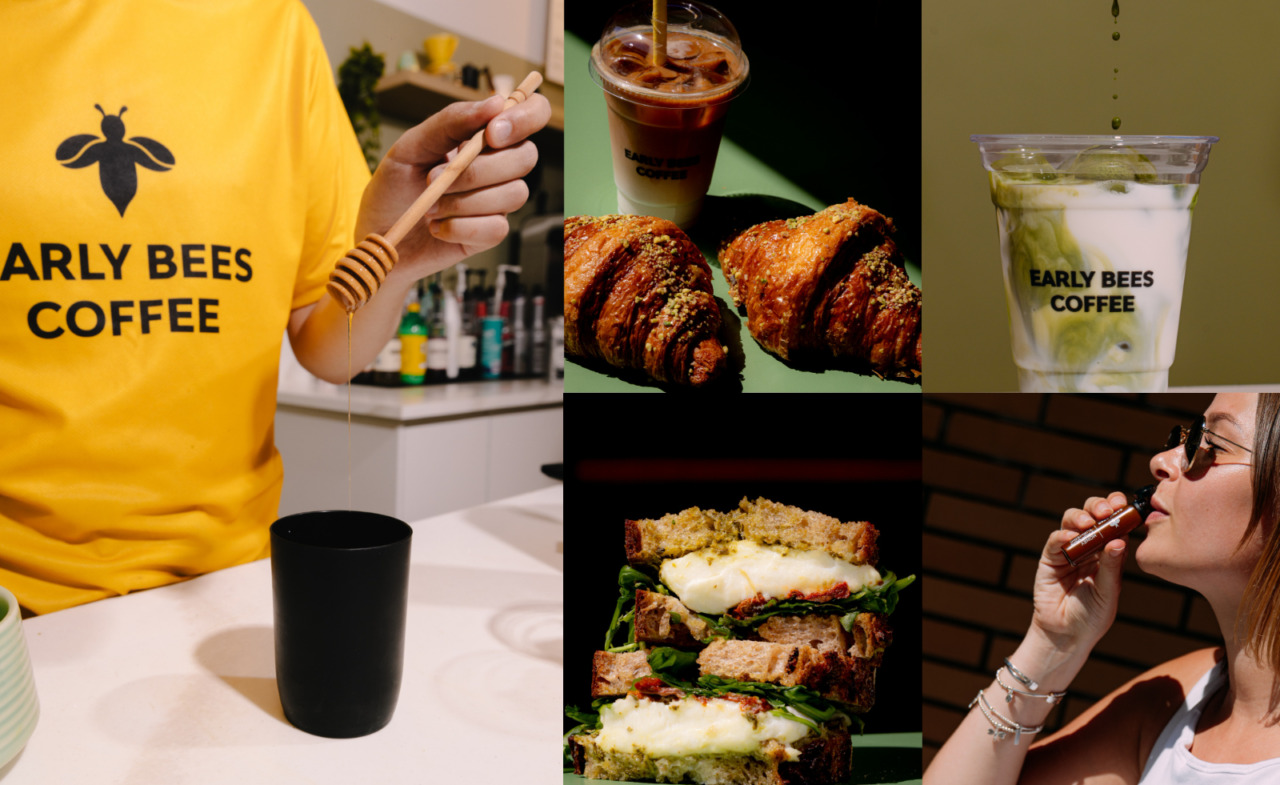 Early Bees brings bee-inspired coffee and honey drinks to central London