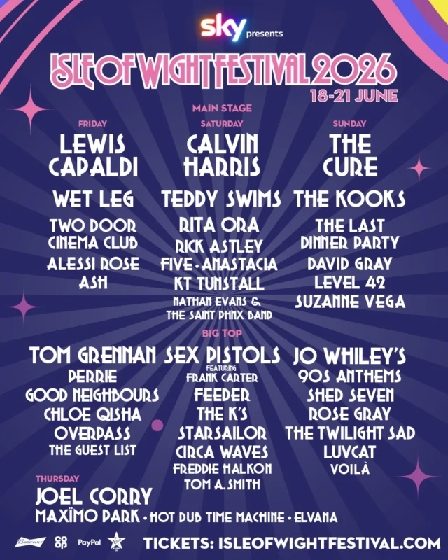 Isle of Wight Festival 2026