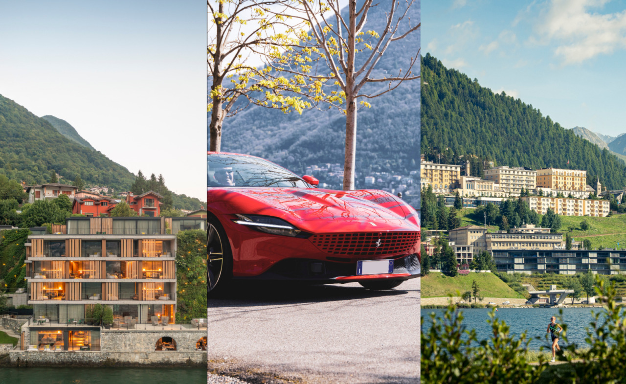 Luxury hotels launch Lake to Lake driving package linking Lake Como and St Moritz for summer 2026