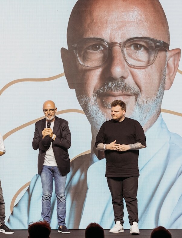 Franco Pepe honoured as first Pizza Legend at The Best Pizza awards in Milan – and honorary president too