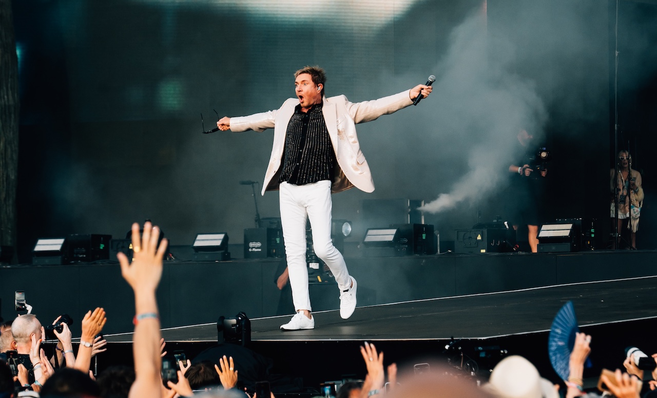 Duran Duran at BST Hyde Park performing live